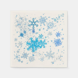 Jul Snowfall Pappersservett