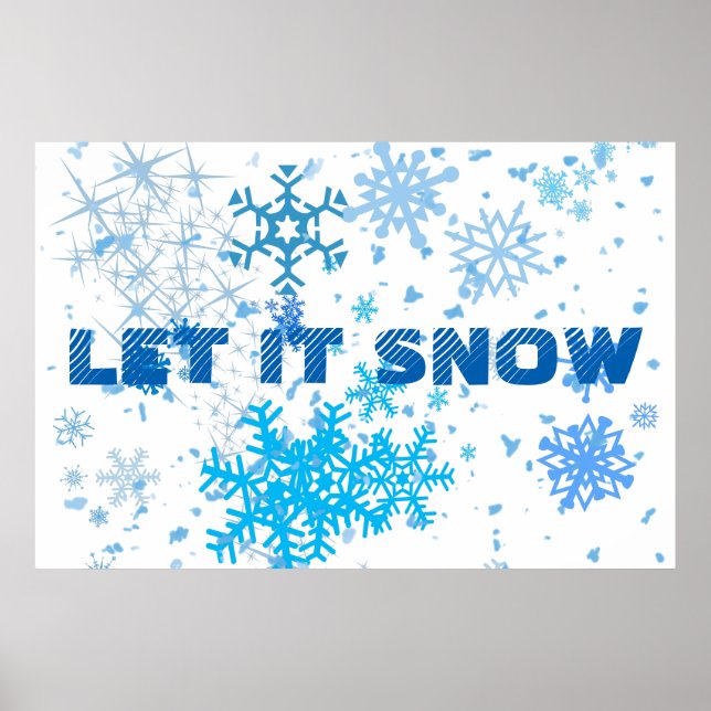 Jul Snowfall Poster (Framsidan)