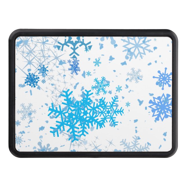 Jul Snowfall Skydd För Dragkrok (Framsidan)