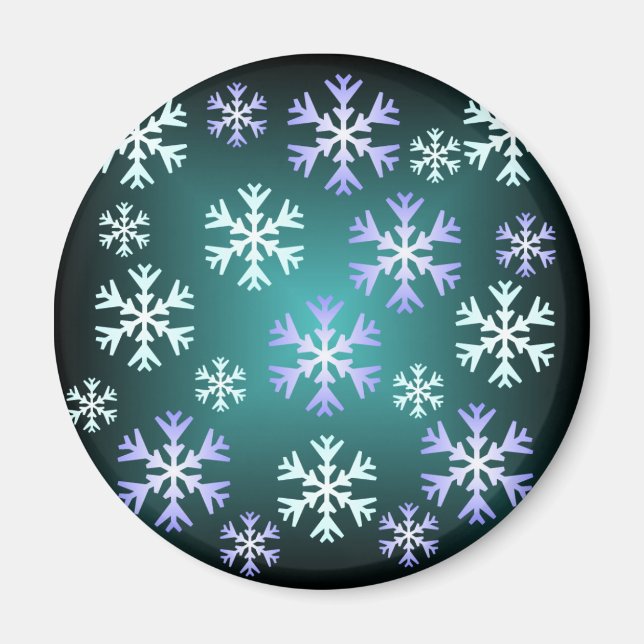 Jul Snowflake Magnet (Framsidan)