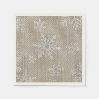 Jul Snowflake Napkins Pappersservett