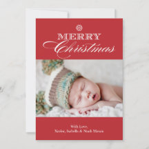 Jul Snowflake | Röd