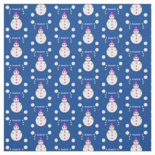 Jul SnowLady Juggling Snowbony Funny Tyg