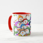 Jul Snowmans Mugg<br><div class="desc">Jul-Muggar med Lycklig Snowmans jul-Party-nyttigt Teckning-Mugg-Anpassade-Snögubbe-Firande-eller Välj/lägg till din unika text/teckensnitt/Färg-format - Gör din Speciella gåva - Ändra storlek och flytta eller ta bort och lägg till inslag/bild med anpassning verktyg! Teckning och design efter MIGNED. Du kan också överföra mina designers till fler än 1 000 Zazzle-produkter. Lycka till -...</div>
