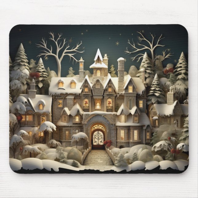 Jul Snowy Manor Storybook Wonderland Musmatta (Framsidan)