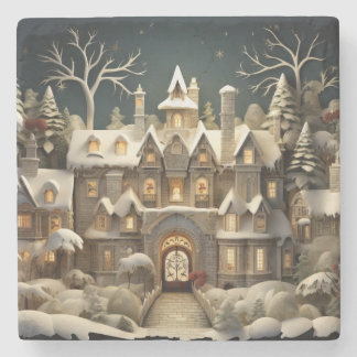 Jul Snowy Manor Storybook Wonderland Stenunderlägg