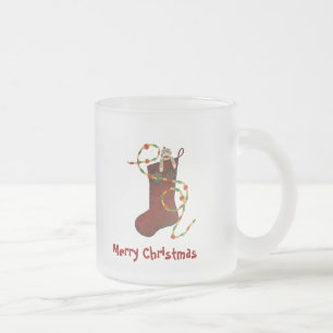 Jul Sock monkey Mugg