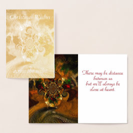 "Jul Sol Catcher" Standard Foil Card Folierat Kort