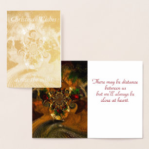 "Jul Sol Catcher" Standard Foil Card Folierat Kort