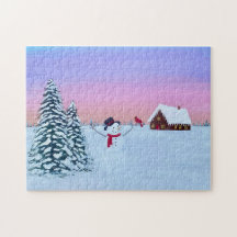 Jul solnedgång