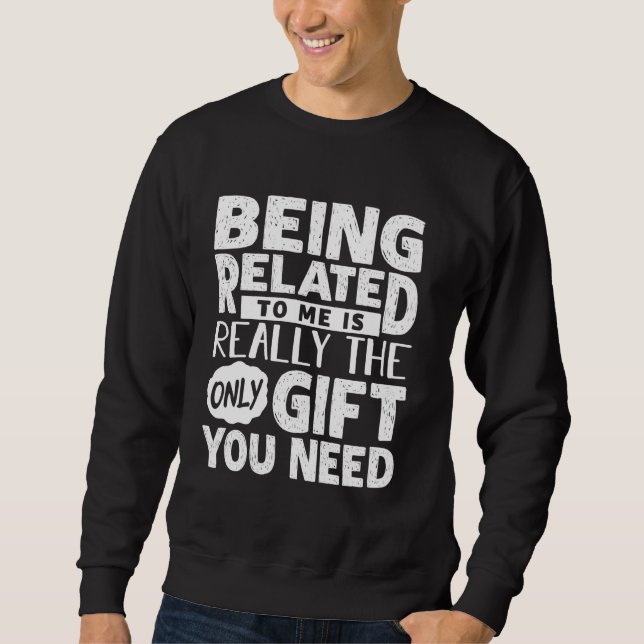 Jul som är kopplad till mig.. -... - Pajamas Lång Ärmad Tröja (Framsida)