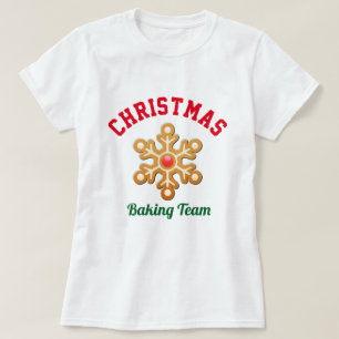 Jul som bakar laget t shirt