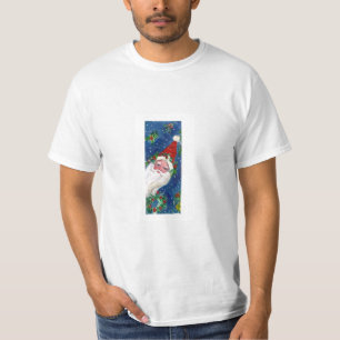 JUL SOM JAG MÄRKER/JULTOMTEN MED DET RÖDA BANDET T-SHIRT