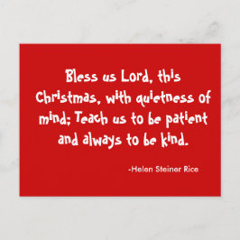 Jul som välsignar vykortet helg vykort