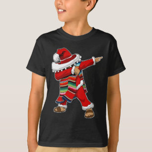 Jul Sombrero Dabbing Mexican Serape Poncho S T Shirt