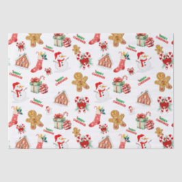 Jul Sömlös Mönster