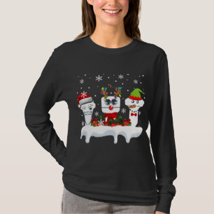 Jul Sonographer Ultrasound Funny Santa Reind T Shirt