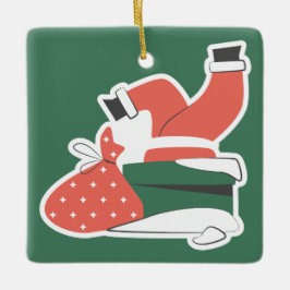 Jul Söt Julgransprydnad Keramik