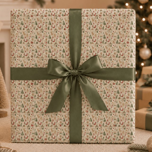 Jul Söt Mönster | Presentpapper för Högtiden (Skapare uppladdad)