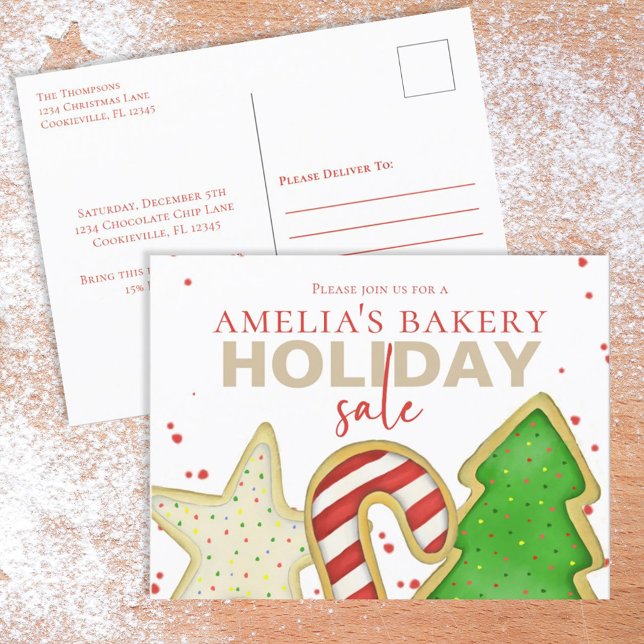 Jul Söt Whimsisk Söt Kookiexchange Vykort (Skapare uppladdad)