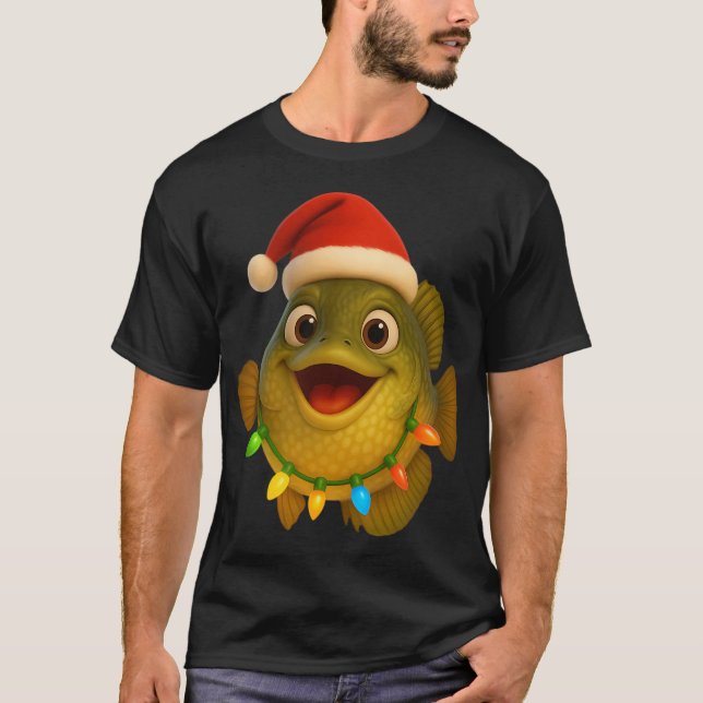 Jul Sötvatten Solabborre T Shirt (Framsida)