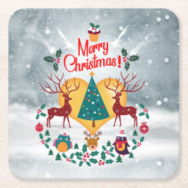 Jul Soul Underlägg Papper Kvadrat
