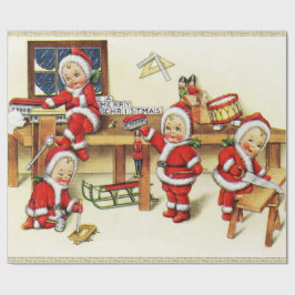 Jul Spädbarn Wrapping Papper Presentpapper