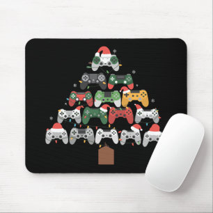 Jul Spelträd Spelare Gamer Xmas Gåvor Musmatta