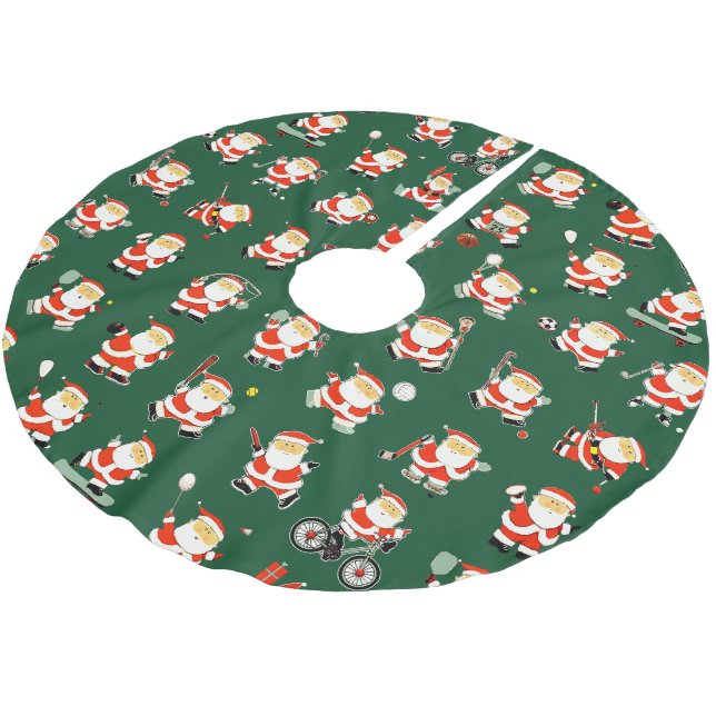Jul Sport Julgransmatta Borstad Polyester (Vinklad)