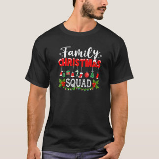 Jul Squad  Familj Matchande Pyjamas Pojkar Flicka T Shirt