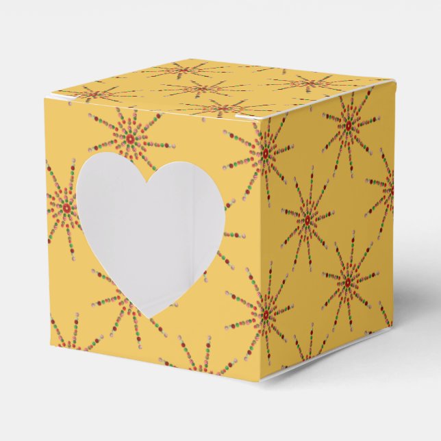 Jul Starburst Presentaskar (Framsidan Sidan)