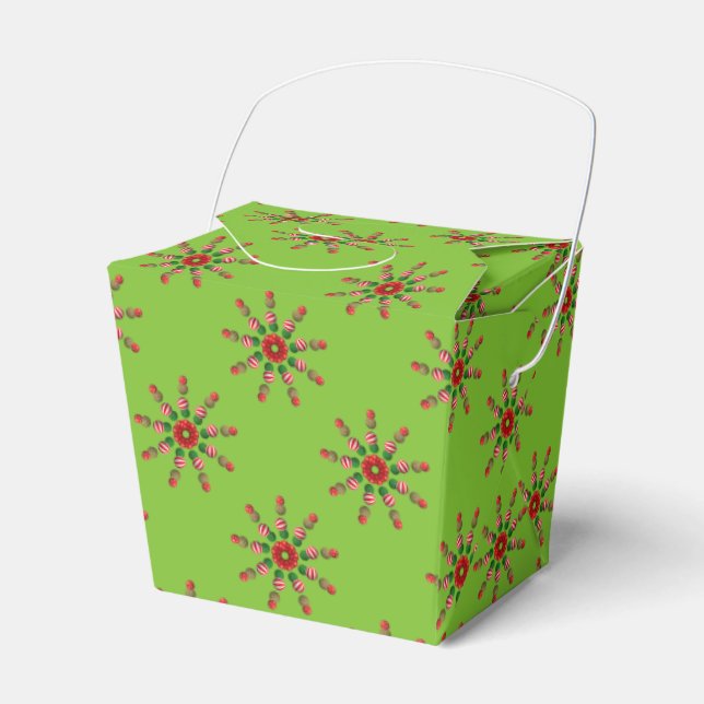 Jul Starburst Presentaskar (Framsidan Sidan)