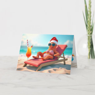 Jul Starfish Sunbad Kort