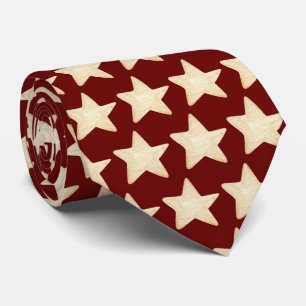 Jul Stars Burgundy Neck Tie Slips