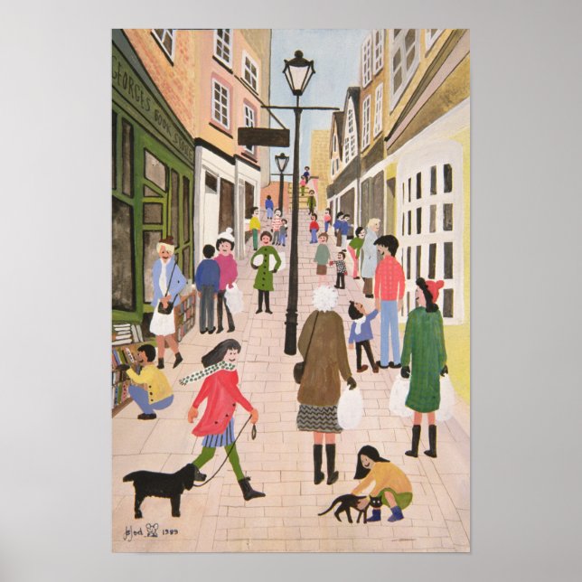 Jul Steps Bristol 1989 Poster (Framsidan)