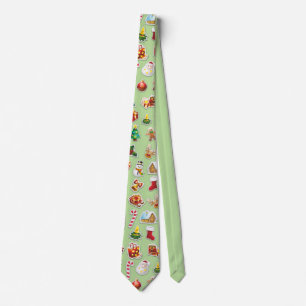 Jul Stickers Festive Mönster Slips