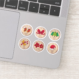 Jul-stickerset Klistermärken