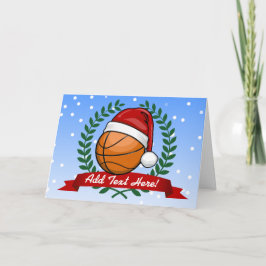 Jul Stil Basketball Helgkort