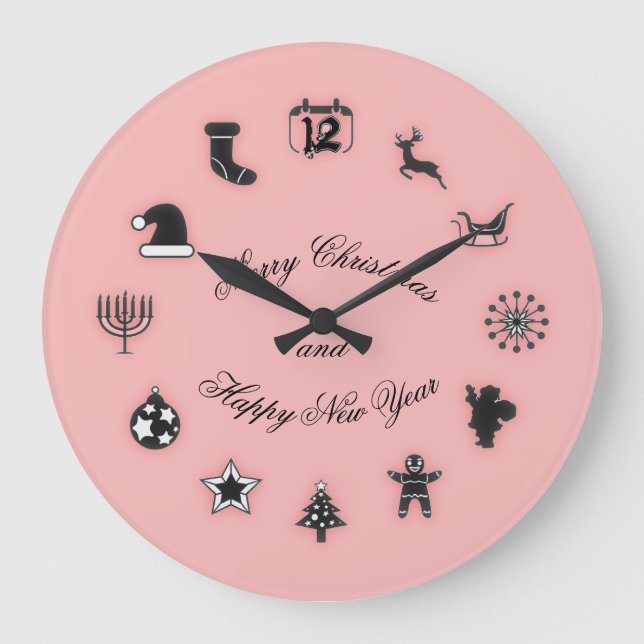 Jul  stor klocka (Framsida)