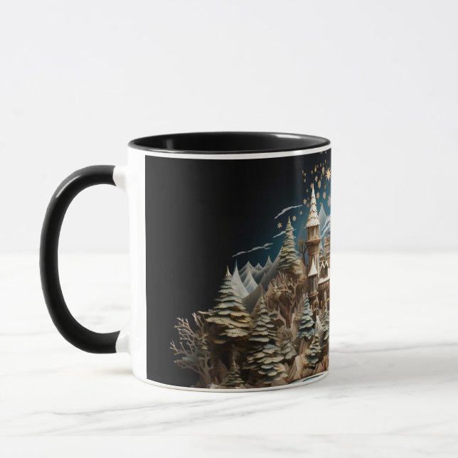 Jul Storybook Castle Pop-Up Wonderland Mugg (Vänster)