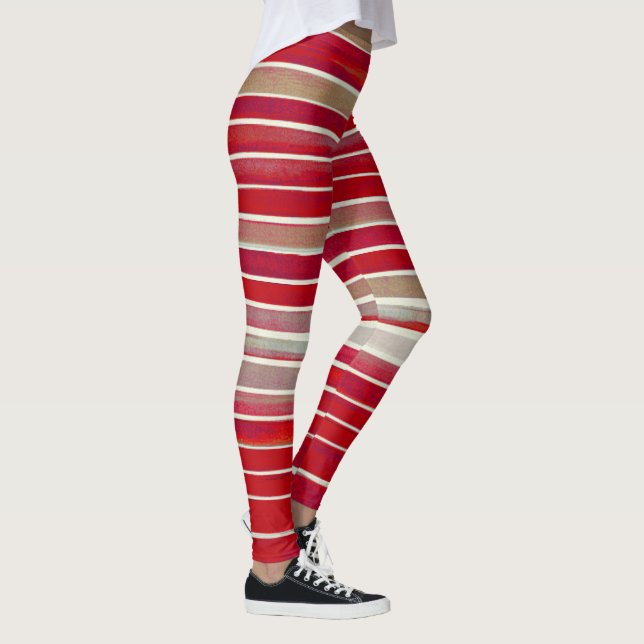 Jul strimlad leggings (Höger)