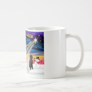 Jul Sunrise - Poodles (2 standard) Kaffemugg