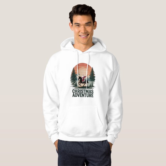 Jul Sunset Ride Hoodie (Hel framsida)