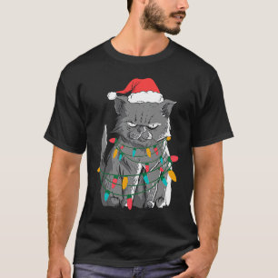 Jul sur katt som ful tröja kostym