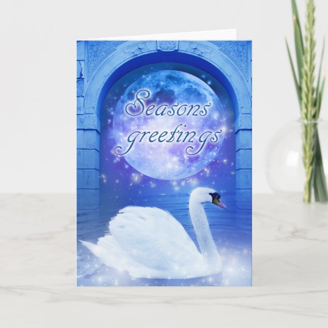 Jul Svan Helgkort (Framsida)