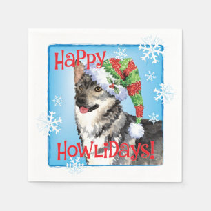 Jul Svensk valhund Pappersservett
