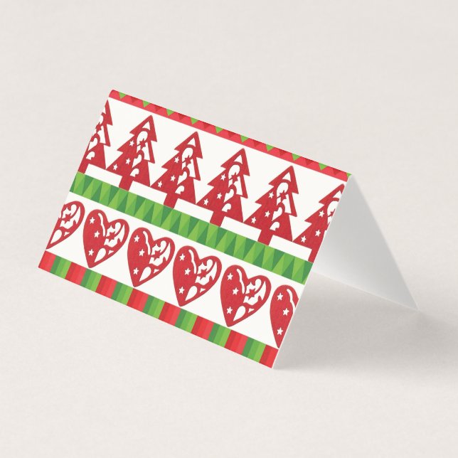 Jul symboler kort (Framsida)