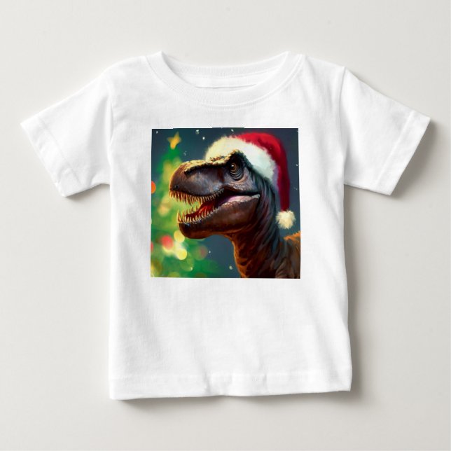 Jul T-Rex 2 T Shirt (Framsida)