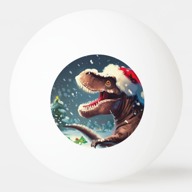 Jul T-Rex (3) Pingisboll (Framsidan)