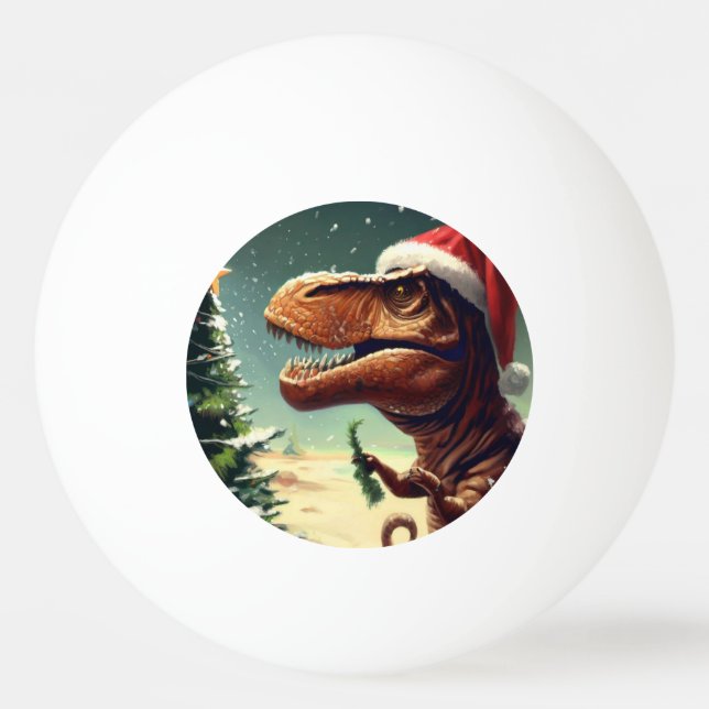 Jul T-Rex (4) Pingisboll (Framsidan)